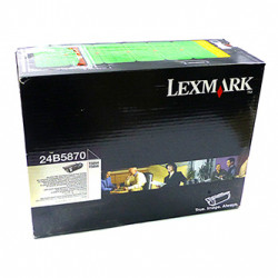 Lexmark originální toner 24B5870, black, 30000str., high capacity, return, Lexmark TS654dn, O