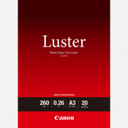 Canon LU-101 Photo Paper, foto papír, lesklý, bílý, A3, 260 g m2, 20 ks, 6211B007, inkoustový