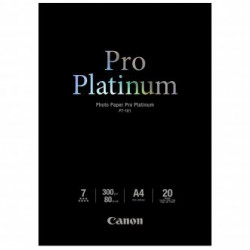 Canon Photo Paper Pro Platinum, foto papír, lesklý, bílý, A4, 300 g m2, 20 ks, PT-101 A4, inkoustový
