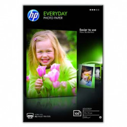 HP Everyday Photo Paper, Glossy, foto papír, lesklý, bílý, 10x15cm, 4x6", 200 g m2, 100 ks, CR757A, inkoustový