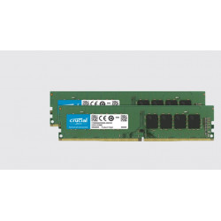 Crucial DDR4 8GB (2x4GB) DIMM 2400MHz CL17 SR x8