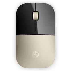 HP Z3700 myš, Bezdrátová USB, Optická, 1200 dpi, Zlatá ( X7Q43AA#ABB )