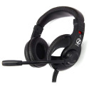 Zalman headset ZM-HPS200 herní náhlavní drátový 40mm měniče 2x 3,5mm jack