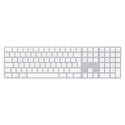 Apple Magic Keyboard s číselnou klávesnicí International English bílá