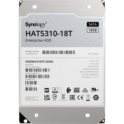 Synology HAT5310 - HDD 18000 GB Interní 3.5 " - SATA III/600 - 7 200 ot min. - vyrovnávací paměť: 512 MB (HAT5310-18T)