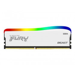 Kingston FURY Beast White 16GB DDR4 3600 MHz CL17 1x16GB (KF436C18BWA/16)