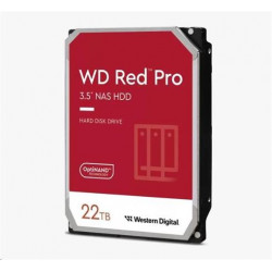 WD Red Pro - HDD 22000 GB Interní 3.5 " - SATA III/600 - 7 200 ot min. - vyrovnávací paměť: 512 MB (WD221KFGX)