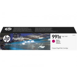 HP originální ink M0J94AE, HP 991X, magenta, - prošlá expirace (2022); obal B (viz. popis)