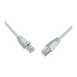 SOLARIX patch kabel CAT5E SFTP PVC 7m šedý snag proof