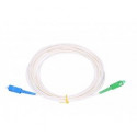 SC APC - SC UPC simplex 9 125 SM 2m arm.bílý 3mm B3 LSZH