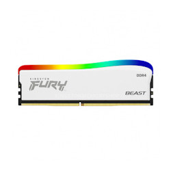 Kingston FURY Beast White DDR4 16GB 3200MHz CL16 1x16GB RGB White