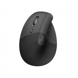 Logitech Lift Vertikální Optická Pro leváky 4 000 DPI USB+BT Grafitová