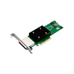 Broadcom HBA 9500-16e Tri-Mode - Řadič úložiště - 16 Kanál - SATA 6Gb s SAS 12Gb s PCIe 4.0 (NVMe) - PCIe 4.0 x8