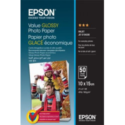 EPSON paper 10x15 - 183g m2 - 100 sheets - value glossy photo paper