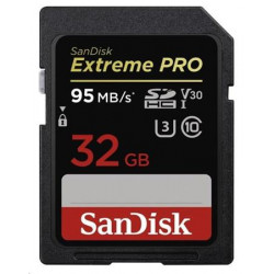 SanDisk SDHC karta 32GB Extreme PRO (300 MB s, Class 10, UHS-II U3 V90)