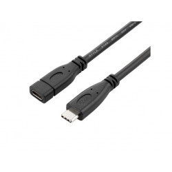 PremiumCord Prodlužovací kabel USB 3.2 generation 2, C male - C female, 1m