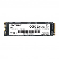 SSD 960GB PATRIOT P310 M.2 NVMe, Gen3x4