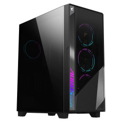 GIGABYTE AORUS C500 Midi Tower Transpar. Černá