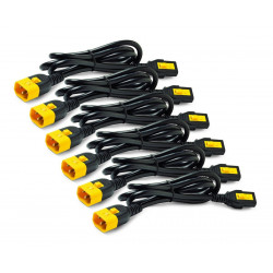 Power Cord Kit (6 ea), Locking, C13 to C14, 1.8m