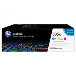 HP CF370AM Toner 305A pro CLJ M351 M375 M451 M475, (3x 2600str), CMY CE411A - 413A