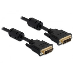 Delock připojovací kabel DVI-I 24+5 samec samec, 1m