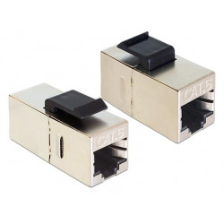 Delock Keystone Module RJ45 samice  RJ45 samice Cat.6, spojka