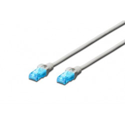 Digitus Ecoline Patch Cable, UTP, CAT 5e, AWG 26 7, šedý 30m, 1ks