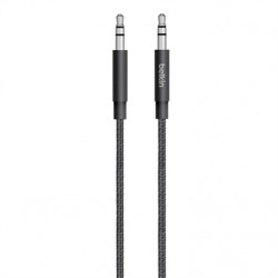 Belkin 3.5mm Jack M M Metallic MIXIT, 1.2m černý