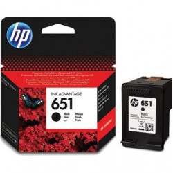 HP C2P10AE Ink Cart No. 651 pro DJ 5645, 5575, 600 stran, Black