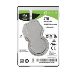 Seagate BarraCuda - HDD 2000 GB Interní 2.5 " - SATA III/600 - 5 400 ot min. - vyrovnávací paměť: 128 MB (ST2000LM015)