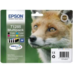 EPSON cartridge T1285 (black cyan magenta yellow) multipack (liška)