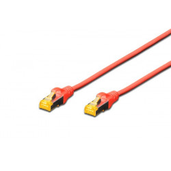 Digitus CAT 6A S-FTP patch cable, Cu, LSZH AWG 26 7, length 2 m, color red