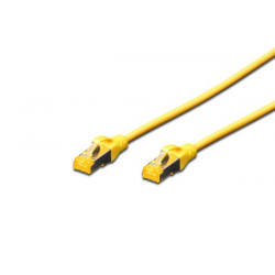 Digitus CAT 6A S-FTP patch cable, Cu, LSZH AWG 26 7, length 3 m, color yellow