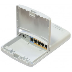 MikroTik RouterBOARD RB960PGS-PB PowerBox Pro, 5xGLAN (4x PoE-OUT), Outdoor, nap. adaptér, ROS L4, mont.set