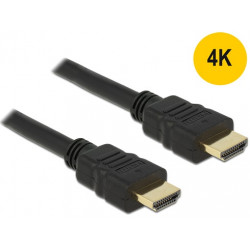 Delock kabel High Speed HDMI s Ethernet – HDMI A samec  HDMI A samec 4K 5 m