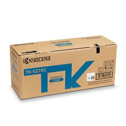 Kyocera toner TK-5270C modrý na 6 000 A4 (při 5% pokrytí), pro P6230cdn, M6230 6630cidn