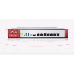 Zyxel USG Flex 500 Firewall 7 Gigabit user-definable ports, 1*SFP, 2* USB (Device only)