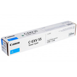 Canon originální TONER CEXV55 CYAN iR-ADV C256 C257 C356 C357 18 000 stran A4 (5%) - CHIPLESS