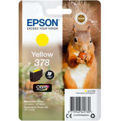 EPSON Singlepack Yellow 378 Claria Photo HD ink