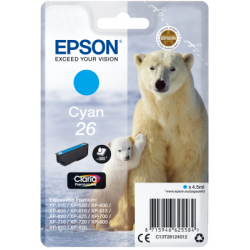 Epson Singlepack Cyan 26 Claria Premium Ink