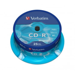 VERBATIM CD-R(25-Pack)Spindl 52x 700MB