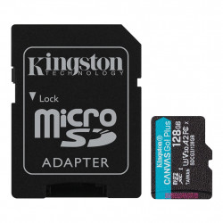 128GB microSDXC Kingston Canvas Go! Plus A2 U3 V30 170MB s + adapter