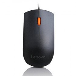 Lenovo 300 myš, Drátová USB, Optická, 1600 dpi, Černá ( GX30M39704 )