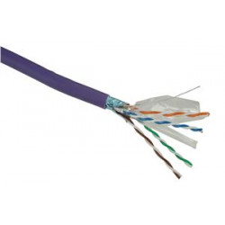 Instalační kabel Solarix CAT6 FTP LSOH Dca-s2,d2,a1 500m cívka SXKD-6-FTP-LSOH