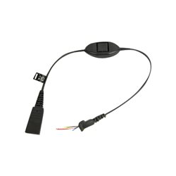 Jabra QD cord - Ascom Mute function (bez konekt)