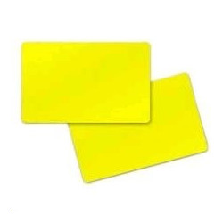 Premier (PVC) Yelow Cards,Card, 30 mil,500ks