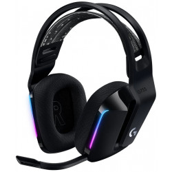 Logitech herní sluchátka G733 LIGHTSPEED Wireless RGB Gaming Headset, EMEA, black