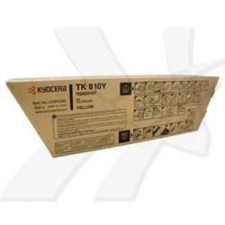 Kyocera originální toner TK810Y, yellow, 20000str., 370PC3KL001, Kyocera FS-C8026N, O