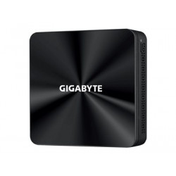 Gigabyte BRIX GB-BRi3-10110 (rev. 1.0) - Barebone - Ultra Compact PC Kit - 1 x Core i3 10110U 2.1 GHz - RAM 0 GB - UHD Graphics - GigE - černá