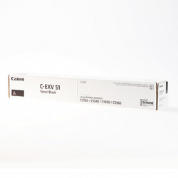 Canon originální toner CEXV51, black, 69000str., 0481C002, Canon iR ADV C5535, C5540, C5550, C5560, O